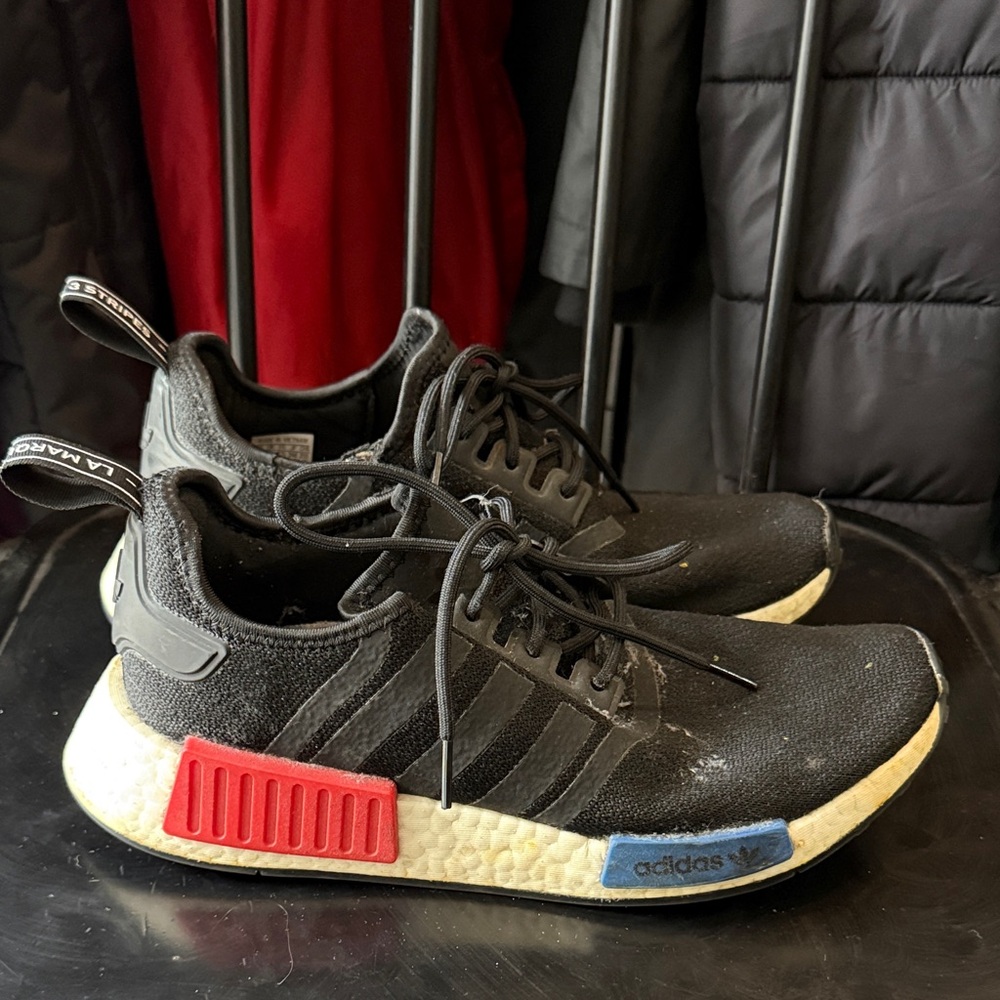 Adidas NMD R1 Primeknit Uncaged OG Red Blue